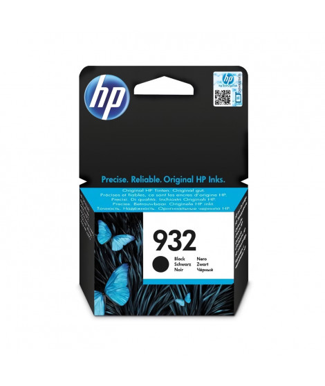 HP 932 Cartouche d'encre noire authentique (CN057AE) pour HP OfficeJet 6100/6600/6700/7100/7510/7610