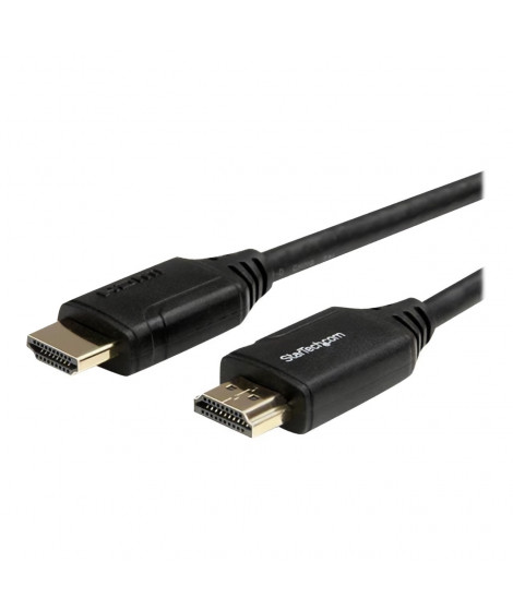 StarTech.com Câble HDMI grande vitesse haute qualité avec Ethernet de 2 m - 4K 60 Hz (HDMM2MP)