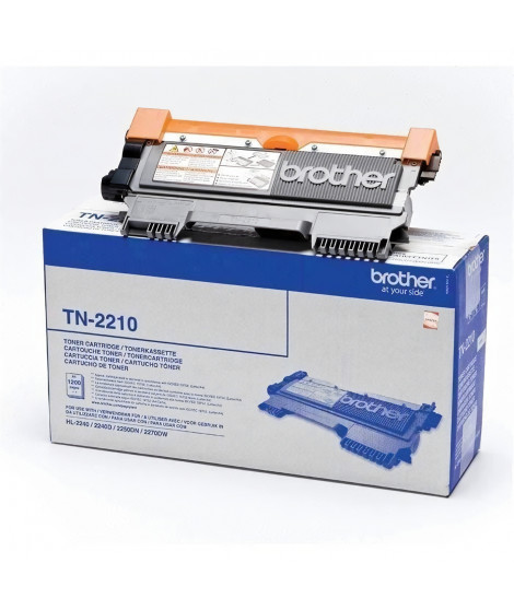 Cartouche de toner Brother TN-2210 Noir pour HL-2240/2240D/2250DN/2270DW - Rendement 1200 pages
