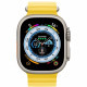Apple Watch Ultra GPS + Cellular - 49mm - Titanium - Bracelet Yellow Ocean Band