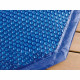 Bâche a bulles UBBINK pour piscine en bois Ø360 cm - Bleu - Conserve de précieux degrés en évitant l'évaporation