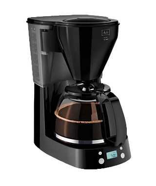 Cafetiere filtre programmable Easy Timer - MELITTA 1010-14 - Noir - 1050W - 15 tasses