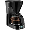 Cafetiere filtre programmable Easy Timer - MELITTA 1010-14 - Noir - 1050W - 15 tasses