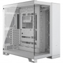 Boîtier PC - CORSAIR - 6500X  Tempered Glass Mid-Tower Dual Chamber - Blanc