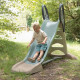 Smoby Life - Toboggan XL - Glisse double vague 2m30 - 70% matériaux recyclés - Fabriqué en France