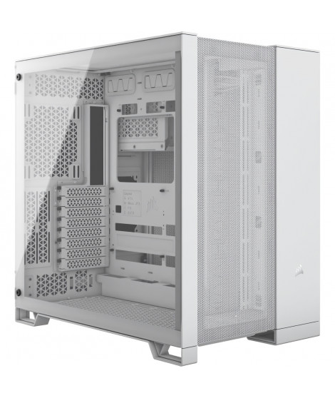 Boîtier PC - CORSAIR - 6500D Airflow Dual Chamber Super Mid-Tower - Blanc