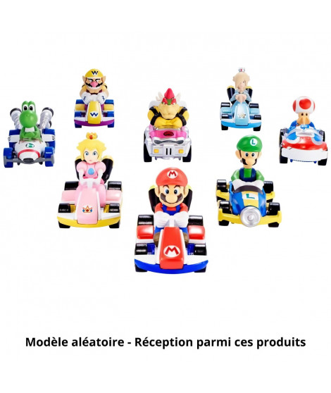 Hot Wheels - Assortiment Véhicule Mario Kart - Petite Voiture - 3 ans et + GBG25 - modele aléatoire