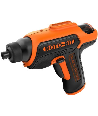 Tournevis Electrique 3,6V BLACK+DECKER (Livré en Boite Métallique + 8 Embouts de Vissage) - CS36BST-QW