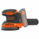 Ponceuse excentrique sans-fil 18V BLACK+DECKER (Livrée sans Batterie ni chargeur) - BDCROS18N-XJ