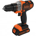 Perceuse-Visseuse Multievo sans-fil 18V BLACK+DECKER (Livrée avec 1 Batterie 1,5 Ah + chargeur + coffret) - MT218K-QW