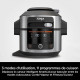 NINJA - Onelid OL550EU - Multicuiseur 13 en 1 - 6L - 14 programmes de cuisson - 3 modes d'utilisation