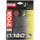 RYOBI 10 disques 125mm pour ponceuse excentrique