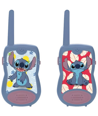 Talkies-Walkies Disney Stitch - LEXIBOOK - Portée 200m - Bleu