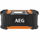 Radio - AEG POWERTOOLS - BRSP18-0 - 18V - Bluetooth - Portée 30m - 30W - AM/FM - Ecran LCD - IP54 - Sans batterie ni chargeur