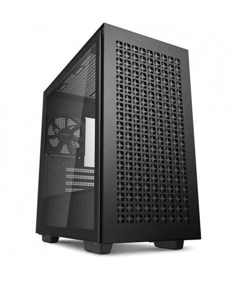 Boitier PC sans alimentation - DEEPCOOL CH370 (Noir) - Mini tour - Format Micro-ATX
