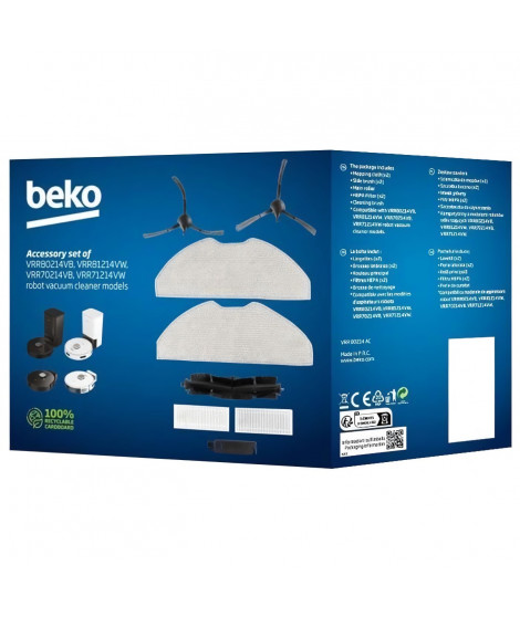 Kit d'accessoires pour aspirateur robot - BEKO - VRR80214AC Robostark