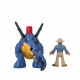 FISHER - PRICE IMAGINEXT -  Jurassic World - Stegosaurus Et Personnage - Figurine d'action 1er age - 3 ans et +