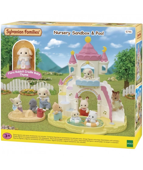 SYLVANIAN FAMILIES 5746 - Le bac a sable et piscine des bébés