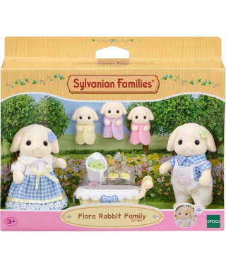 SYLVANIAN FAMILIES 5735 - La famille Lapin Bélier