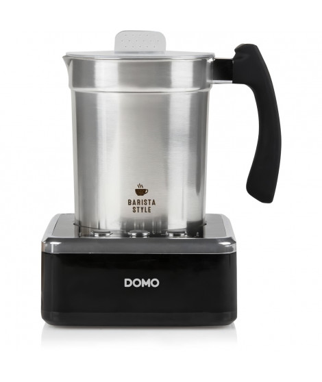 DOMO Mousseur a lait DO717MF Capacité 130 a 230 ml - Gris et noir