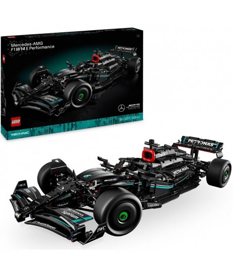 LEGO Technic 42171 Mercedes-AMG F1 W14 E Performance, Réplique, Décoration de Bureau