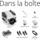 Mini drone caméra DJI Mini 3 (DJI RC) - léger et pliable avec vidéo 4K HDR, temps de vol de 38 minutes, Prise verticale réell…