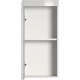 Rangement haut de salle de bain AMANDA - 1 porte - Blanc - TRENDTEAM