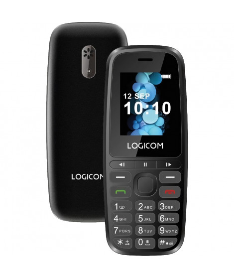Téléphone Mobile - LOGICOM - Posh 402 - Noir