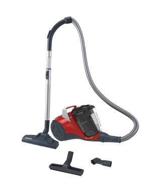 HOOVER BR25PAR - Aspirateur traineau sans sac - 700 W -78 dB - TOP3 - Technologie Simple Cyclone