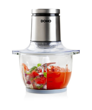 Maxi Hachoir -  DOMO - DO9244MC - 400 W - 1400 ml - Lames en acier inoxydable - Bol gradué