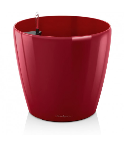 Pot de fleur LECHUZA Classico Premium 60 - kit complet, rouge scarlet brillant