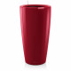 Pot de fleur LECHUZA Rondo Premium 40 - kit complet, rouge scarlet brillant