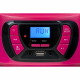 Lecteur radio cd portable BIGBEN INTERACTIVE usb bt rose