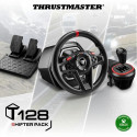 Volant gaming - THRUSTMASTER - T128 X SHIFTER PACK - Pour Xbox Series XS Xbox One et PC - Noir et Rouge