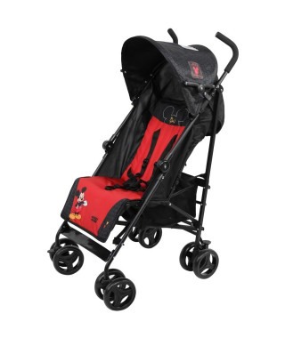 Poussette Canne NANIA Luxe JET (6-36 mois) - inclinable, légere et compacte - pliage a une main - Disney Mickey