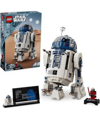 LEGO Star Wars 75379 R2-D2, Jouet Droide a Construire, Cadeau pour Enfants, Jeu de Combat