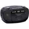 THOMSON RK200CD - Lecteur Radio CD/Cassettes Portable - Noir