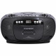 THOMSON RK200CD - Lecteur Radio CD/Cassettes Portable - Noir