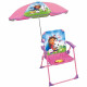 Mobilier de jardin - FUN HOUSE - Chaise pliante Gabby et la Maison Magique H.53 x L.38,5 x P.37,5 cm avec parasol 65 cm