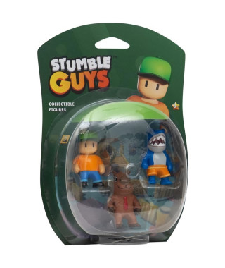 BANDAI - Stumble Guys - Collectible Figures 3 pack - Blister