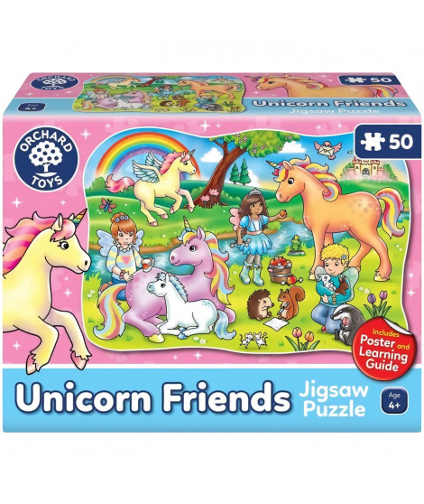Tes amies les licornes - Puzzle - ORCHARD - 50 p