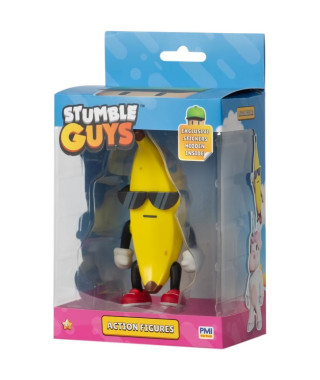 BANDAI - Stumble Guys - Figurine 11 cm - Banana Guy