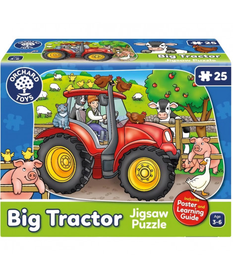 Le tracteur - Puzzle - ORCHARD