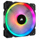 CORSAIR Lot de 2 ventilateurs LL140 RGB - Dual Light Loop LED 140mm - Lighting Node PRO (COR0843591032452 )