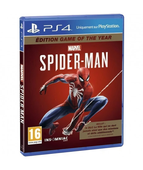 Marvel's Spider-Man Game Of The Year Jeu PS4