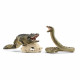 SCHLEICH - Duel Aligator/Anaconda - 42625 - Gamme Wild Life