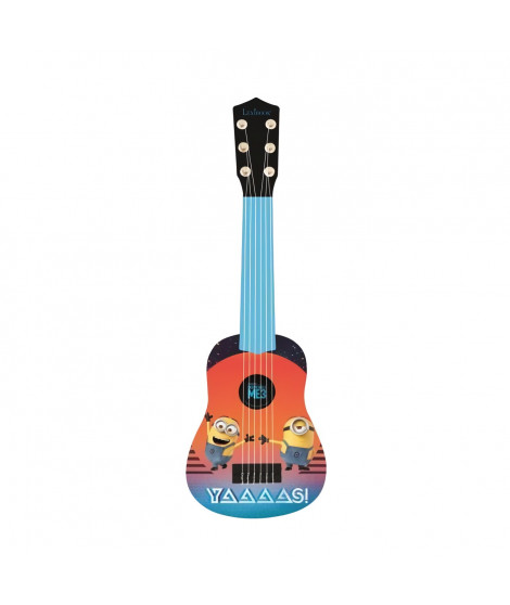 LEXIBOOK - LES MINIONS -  Guitare Acoustique Enfant - Hauteur 53 cm