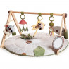 TINY LOVE Tapis d'Éveil Boho Chic, Tapis de Jeu pour Bébé, Arche de Jouets en Bois - Des la Naissance