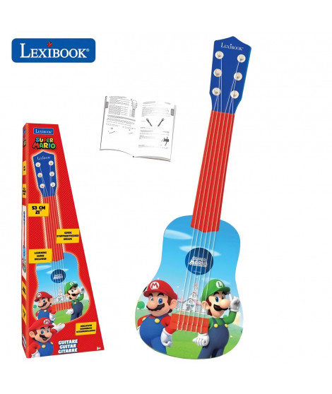 SUPER MARIO Ma premiere guitare 53 cm LEXIBOOK