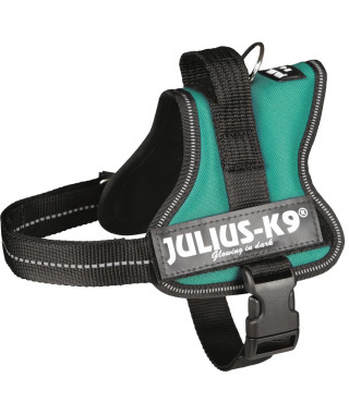 Harnais Power Julius-K9 - Mini - M : 51-67 cm-28 mm - Vert - Pour chien